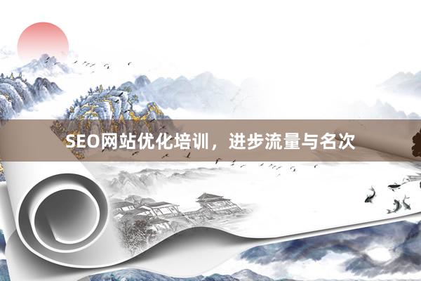 SEO网站优化培训，进步流量与名次